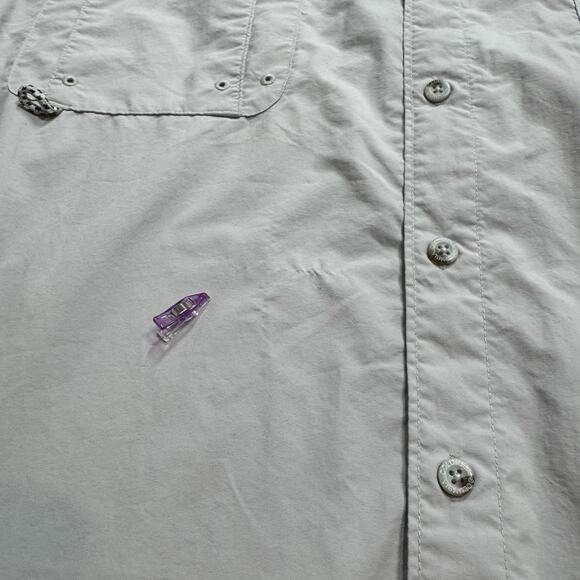 Columbia PFG Shirt Mens 3X Long Sleeve Bahama Omni Shade Fishing Vented - Picture 4 of 6